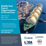Image of Louisiana Partners Announce, “Middle East Export Opportunities in Oil and Gas” Event