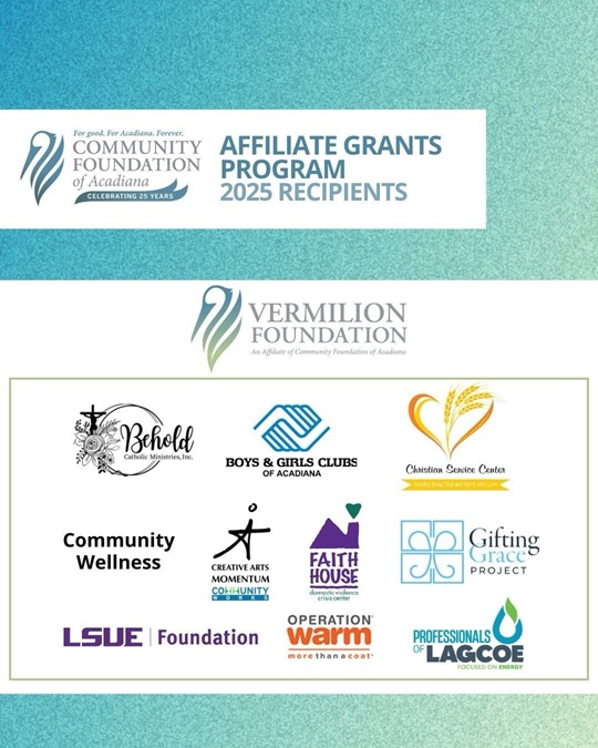 Lagcoe Receives $5,000 Grant from Community Foundation of Acadiana to Expand Little Energizers Program photo